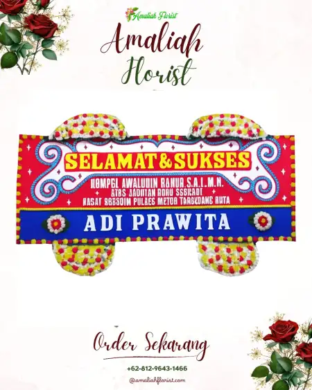 Papan Bunga Ucapan Selamat Kuripan
