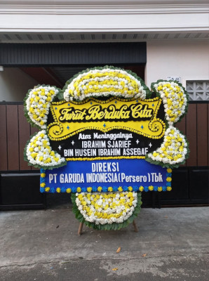 Papan Bunga Duka di Kuripan